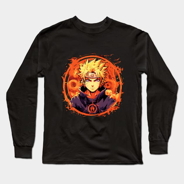 Naruto Long Sleeve T-Shirt by picspixydesigns